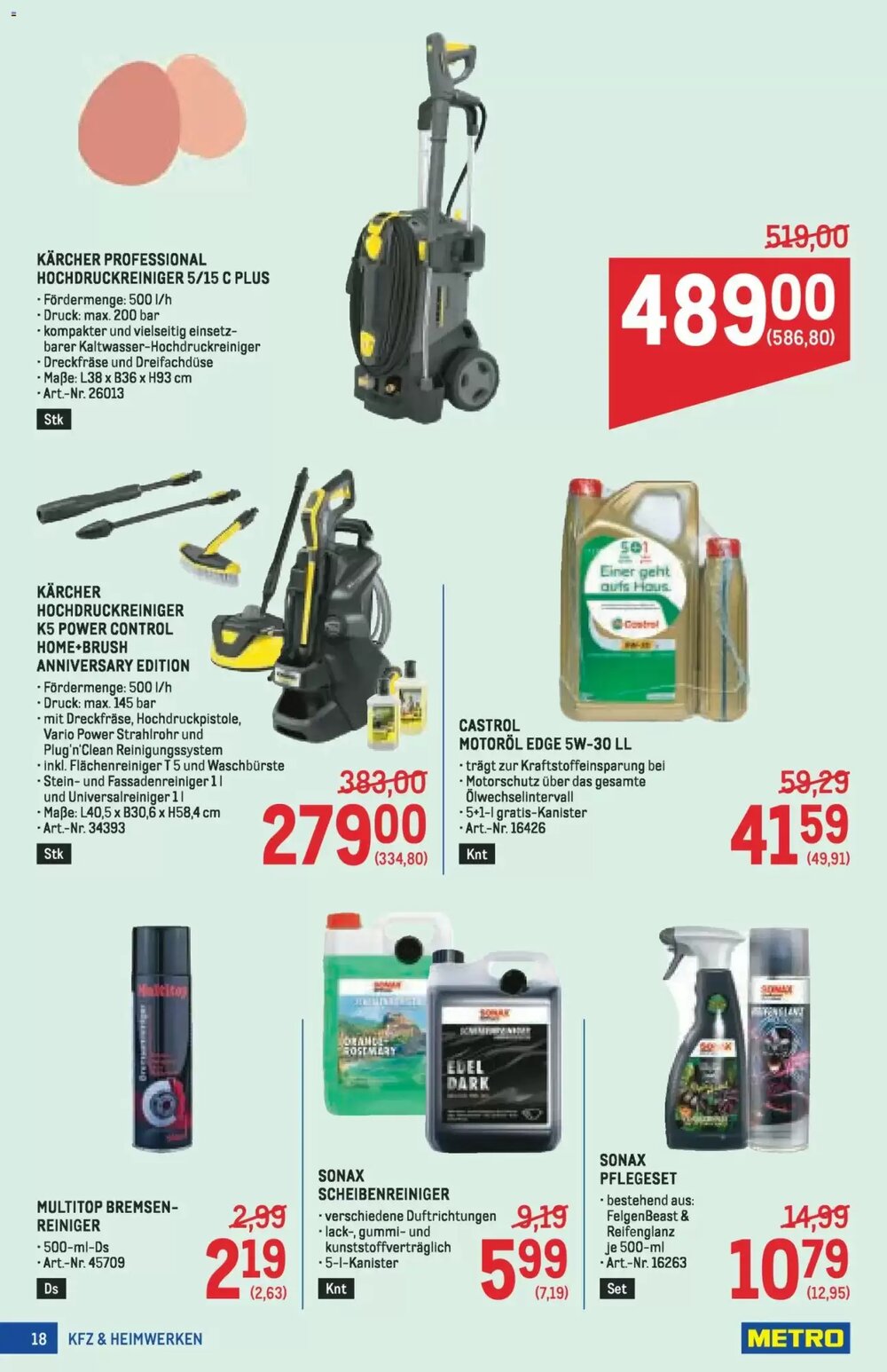 Metro Flugblatt (ab 19.03.2026) - Angebote und Prospekt - Seite 18