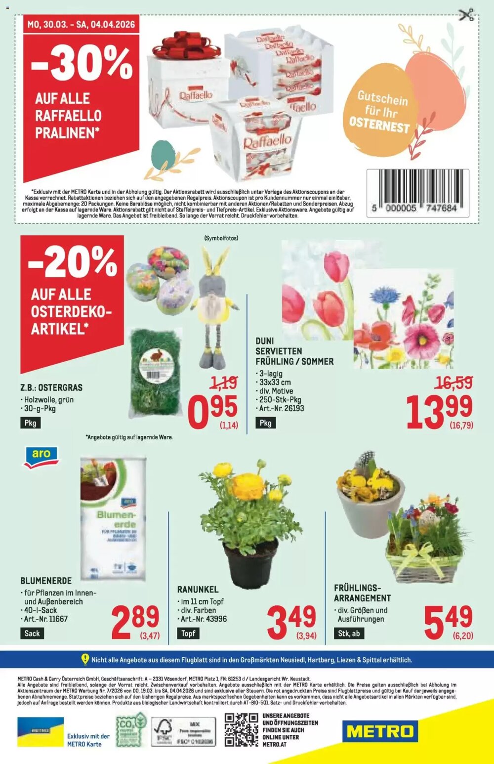 Metro Flugblatt (ab 19.03.2026) - Angebote und Prospekt - Seite 20