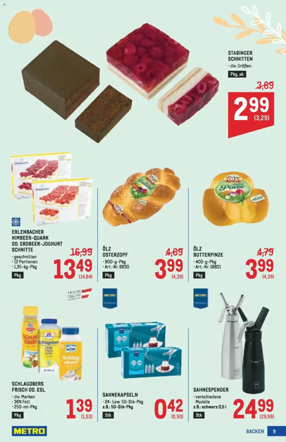 Metro Flugblatt (ab 19.03.2026) - Angebote und Prospekt - Seite 9