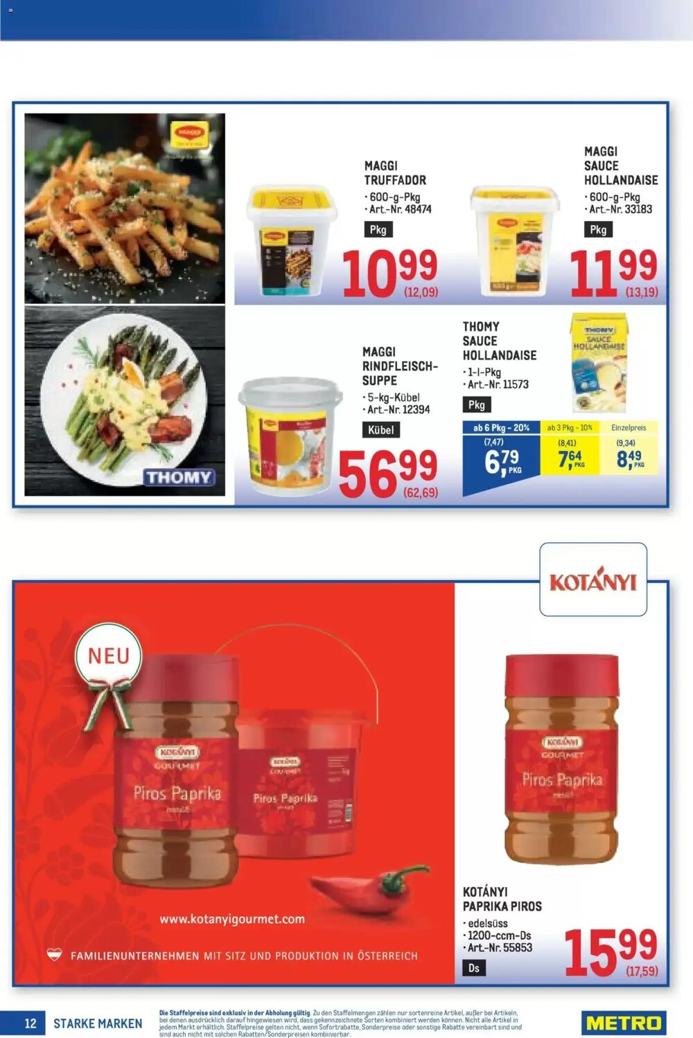 Metro Flugblatt (ab 19.03.2026) - Angebote und Prospekt - Seite 12