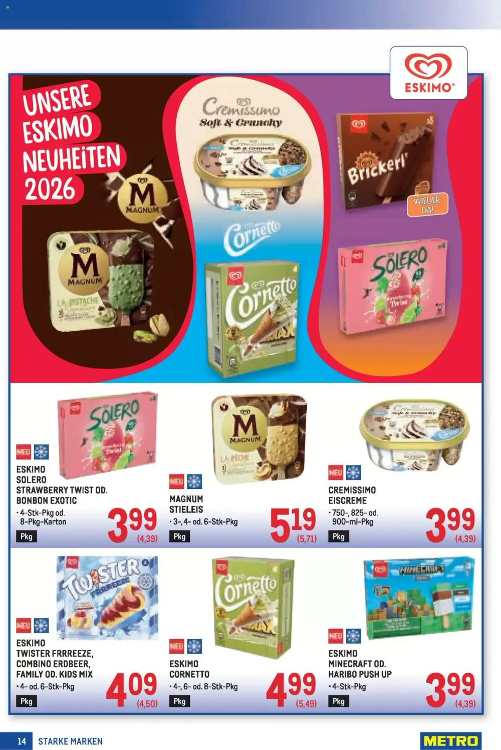 Metro Flugblatt (ab 19.03.2026) - Angebote und Prospekt - Seite 14