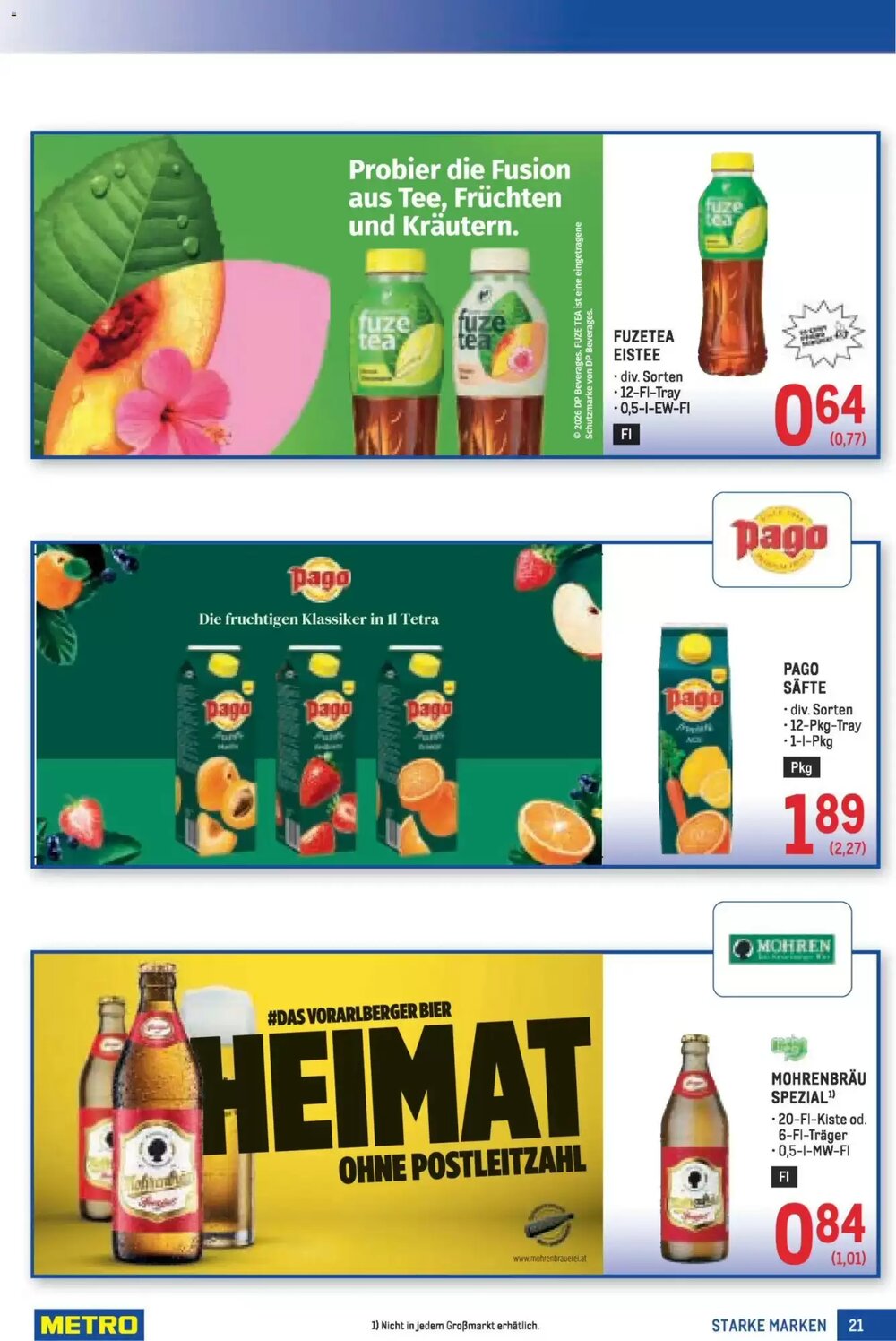 Metro Flugblatt (ab 19.03.2026) - Angebote und Prospekt - Seite 21