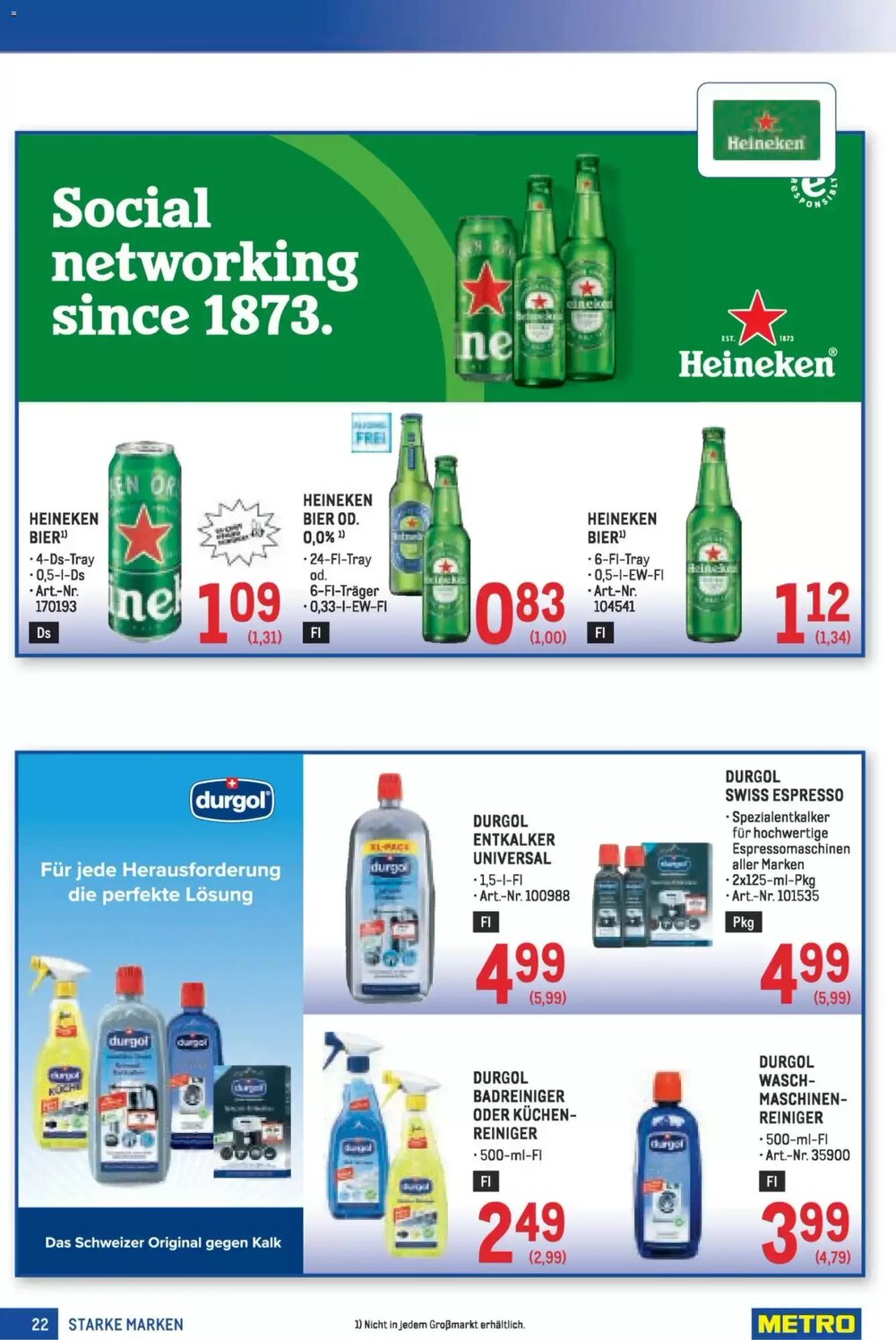 Metro Flugblatt (ab 19.03.2026) - Angebote und Prospekt - Seite 22