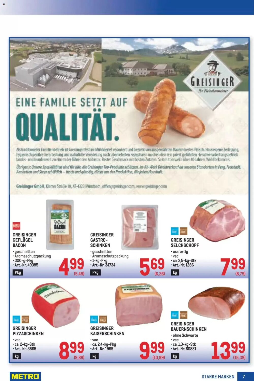 Metro Flugblatt (ab 19.03.2026) - Angebote und Prospekt - Seite 7