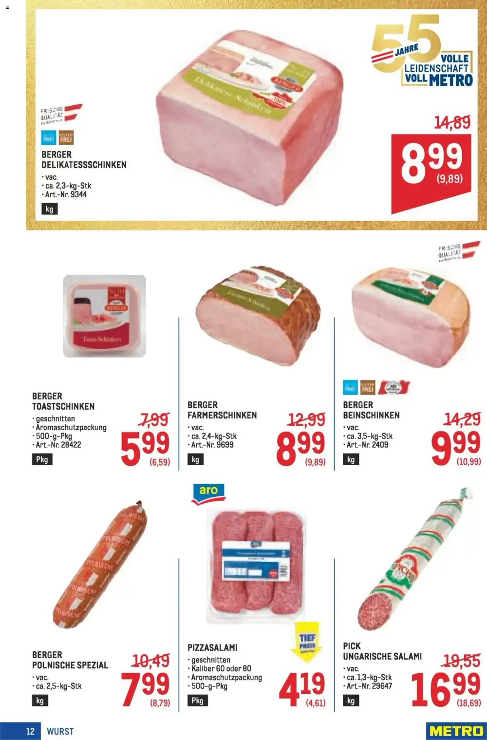 Metro Flugblatt (ab 19.03.2026) - Angebote und Prospekt - Seite 12