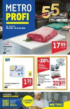 Metro Flugblatt (ab 19.03.2026) - Angebote und Prospekt