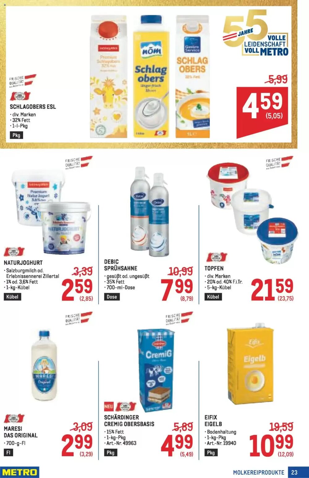 Metro Flugblatt (ab 19.03.2026) - Angebote und Prospekt - Seite 23