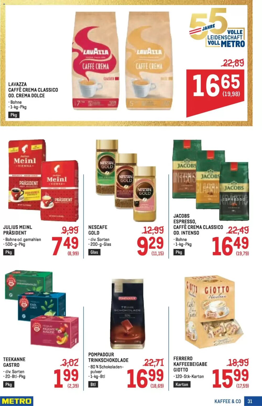 Metro Flugblatt (ab 19.03.2026) - Angebote und Prospekt - Seite 31