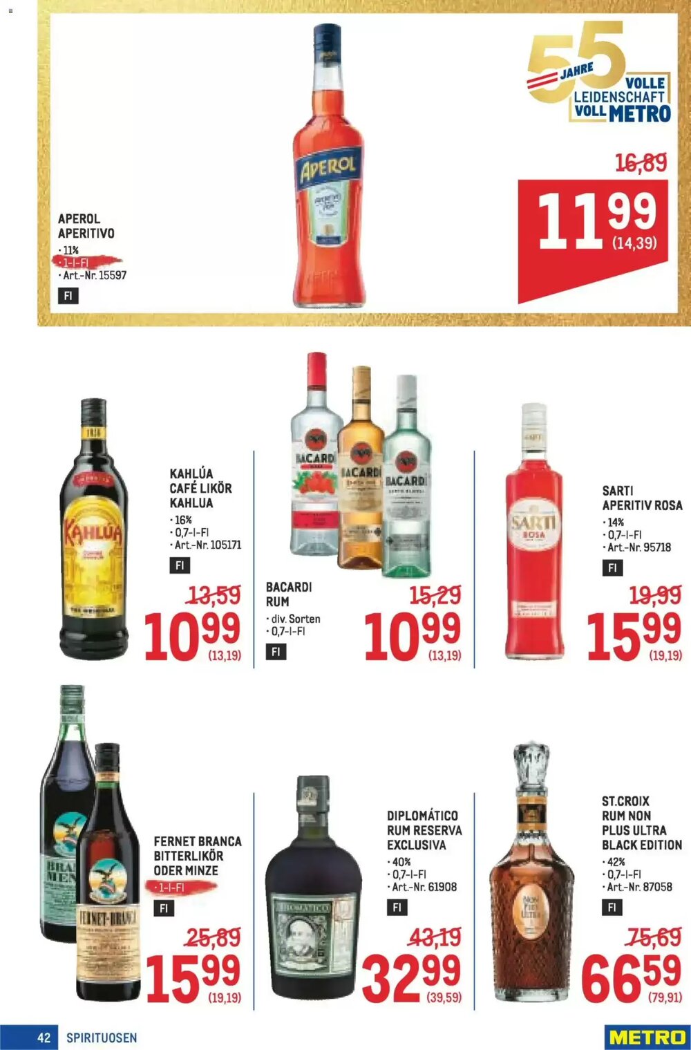 Metro Flugblatt (ab 19.03.2026) - Angebote und Prospekt - Seite 42