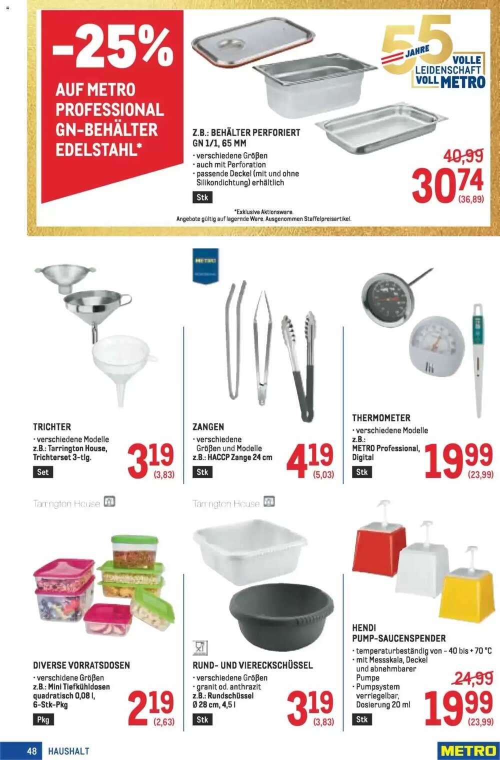 Metro Flugblatt (ab 19.03.2026) - Angebote und Prospekt - Seite 48