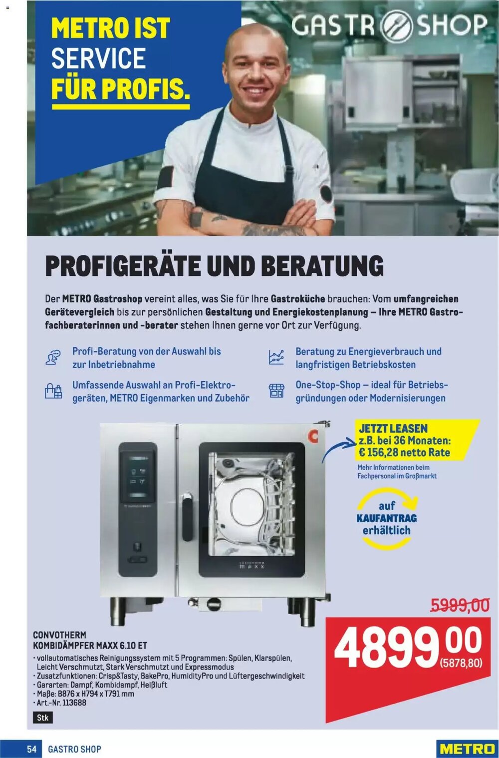 Metro Flugblatt (ab 19.03.2026) - Angebote und Prospekt - Seite 54
