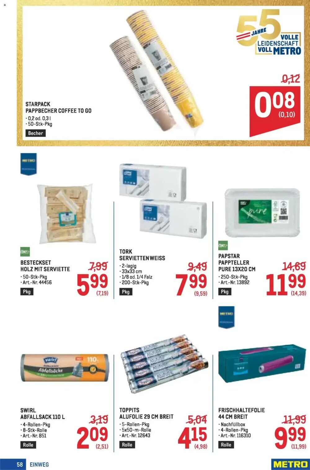 Metro Flugblatt (ab 19.03.2026) - Angebote und Prospekt - Seite 58