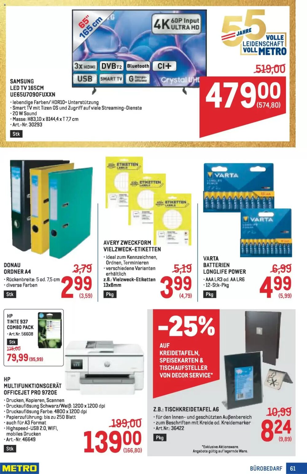 Metro Flugblatt (ab 19.03.2026) - Angebote und Prospekt - Seite 61