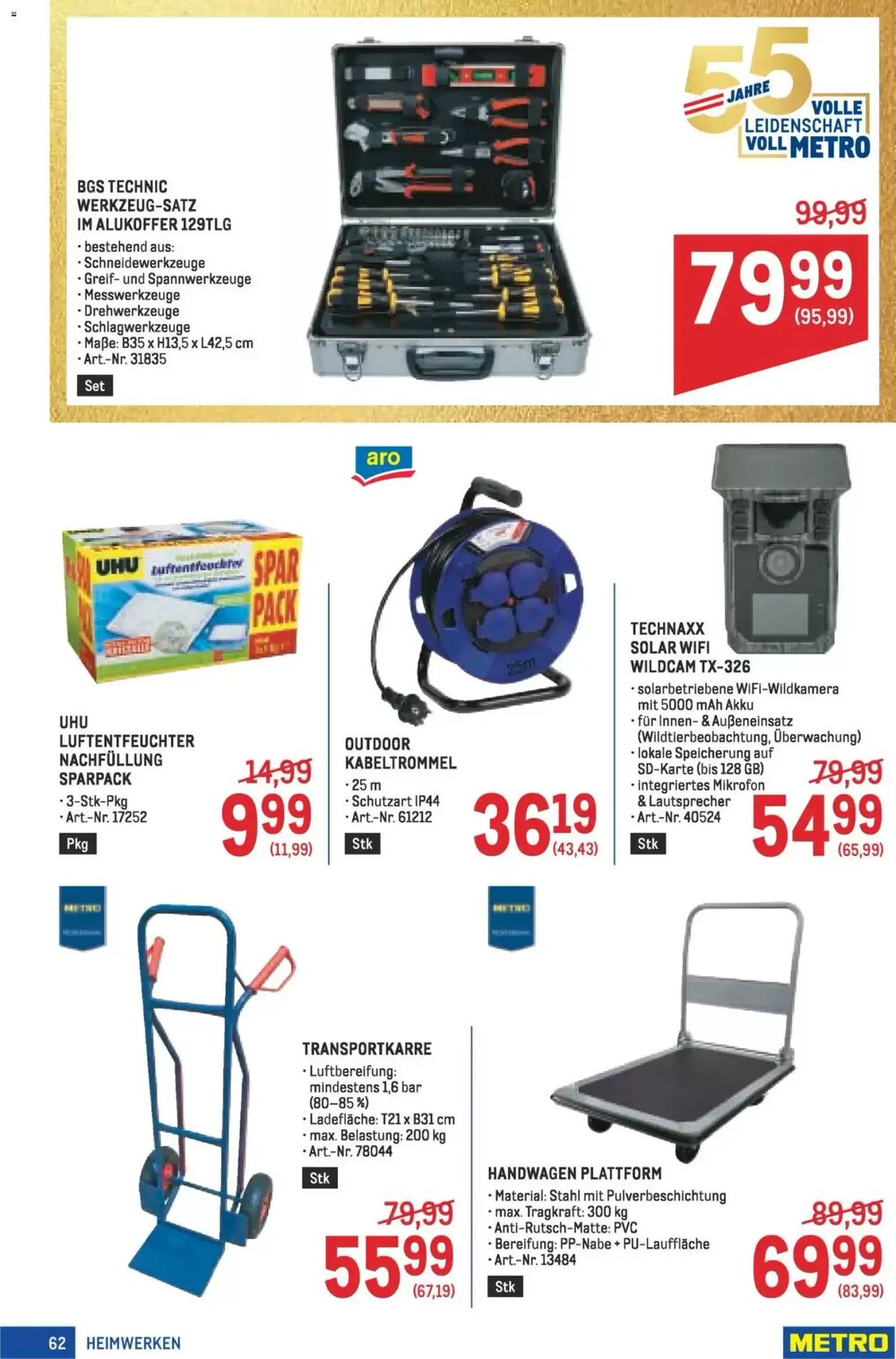 Metro Flugblatt (ab 19.03.2026) - Angebote und Prospekt - Seite 62