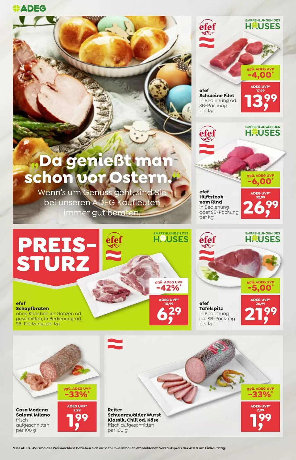 ADEG Flugblatt (ab 19.03.2026) - Angebote und Prospekt - Seite 4