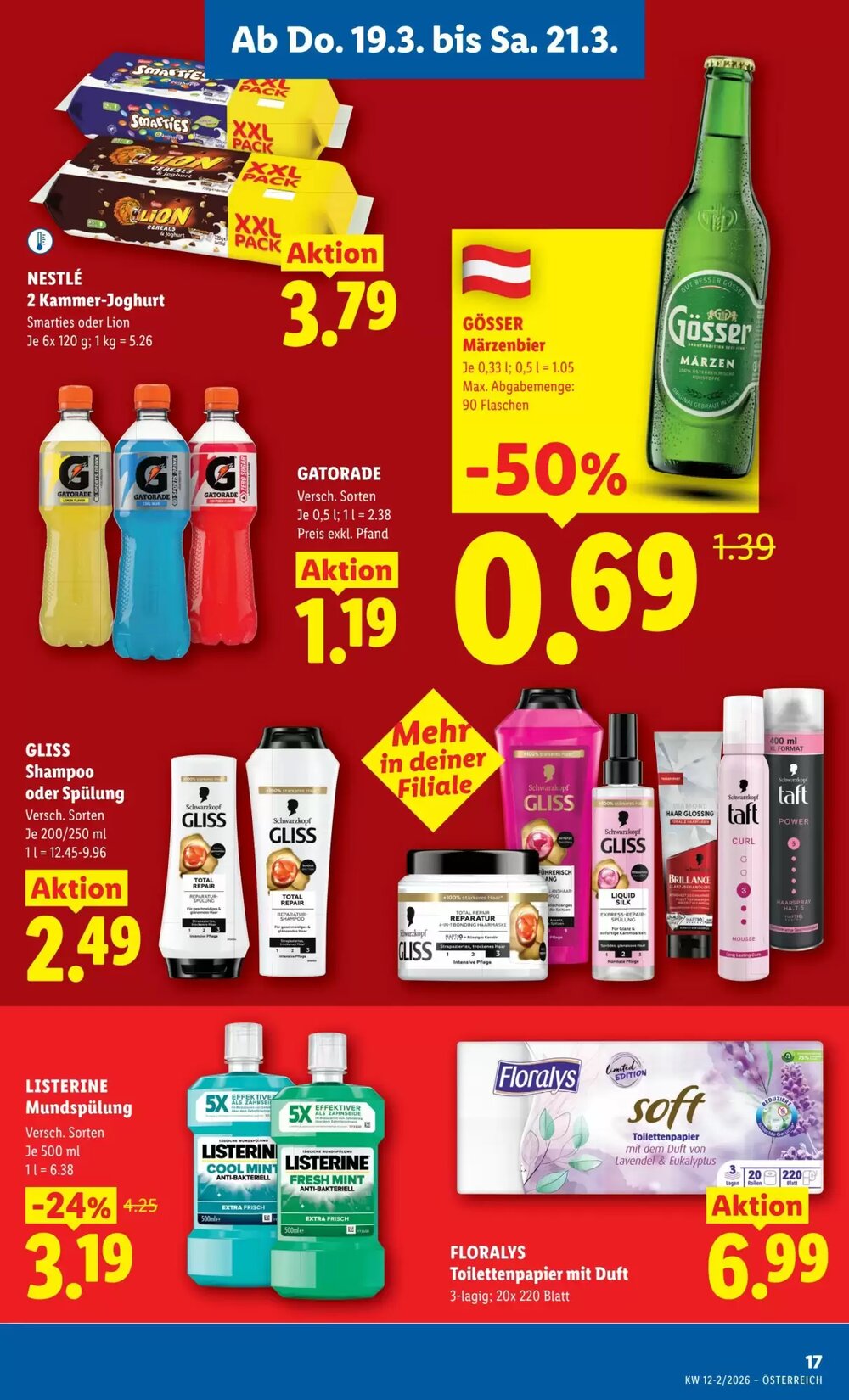 Lidl Flugblatt (ab 19.03.2026) - Angebote und Prospekt - Seite 19