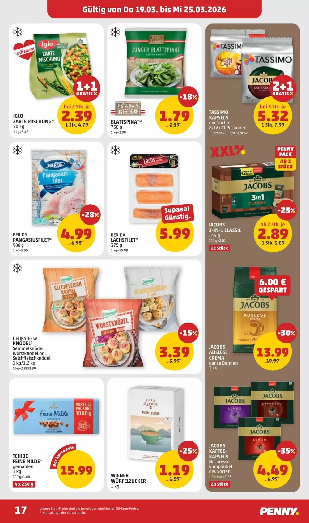 PENNY Flugblatt (ab 19.03.2026) - Angebote und Prospekt - Seite 17