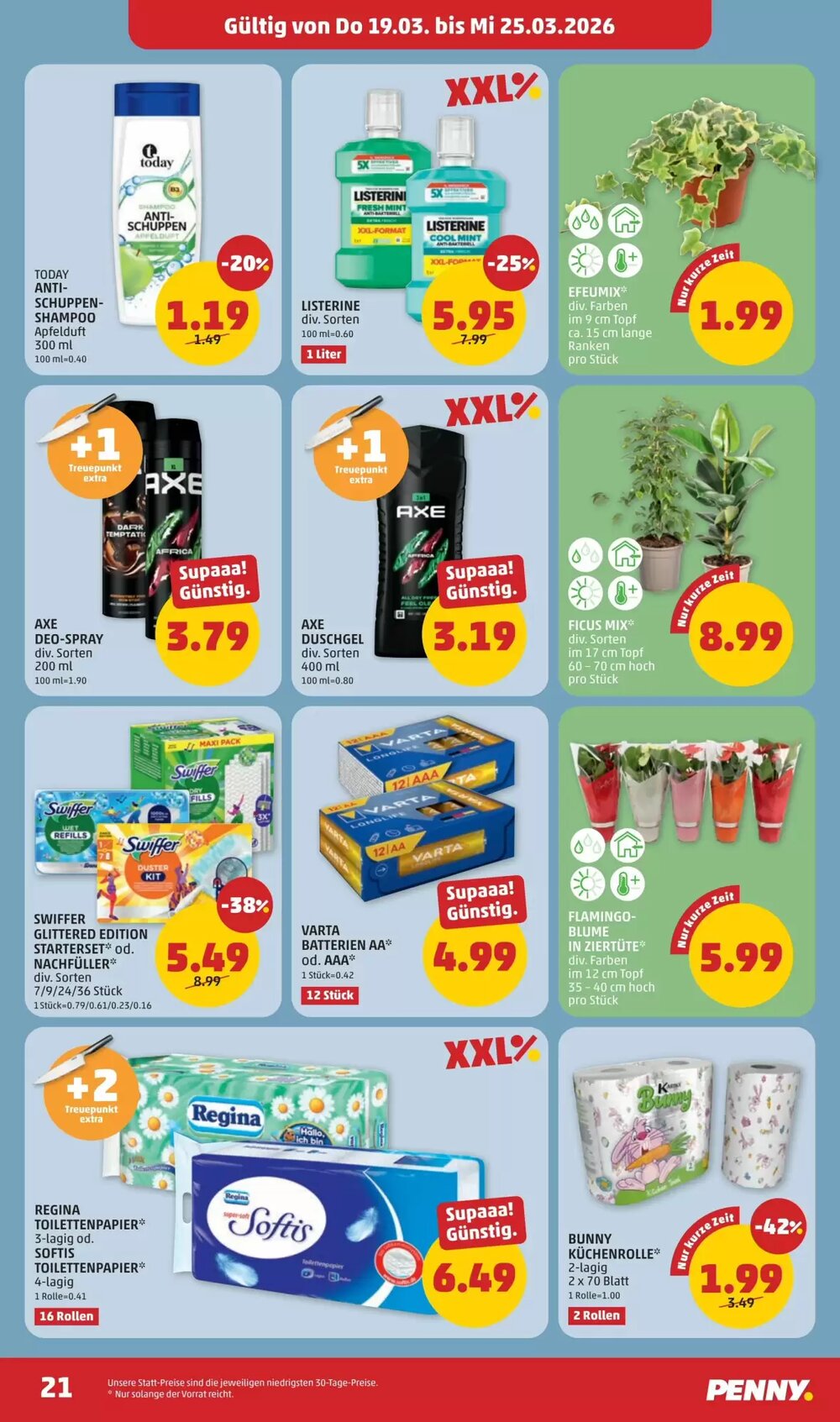 PENNY Flugblatt (ab 19.03.2026) - Angebote und Prospekt - Seite 21