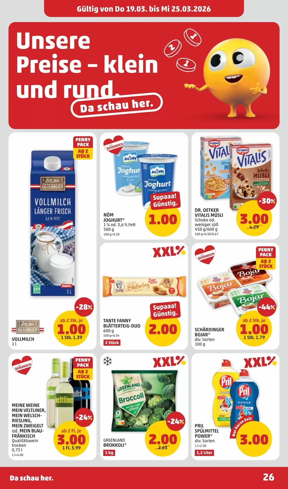 PENNY Flugblatt (ab 19.03.2026) - Angebote und Prospekt - Seite 26