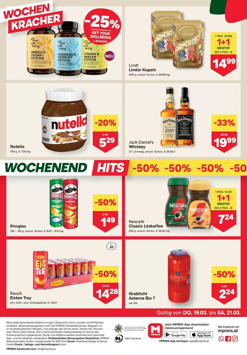 MPreis Flugblatt (ab 19.03.2026) - Angebote und Prospekt - Seite 12