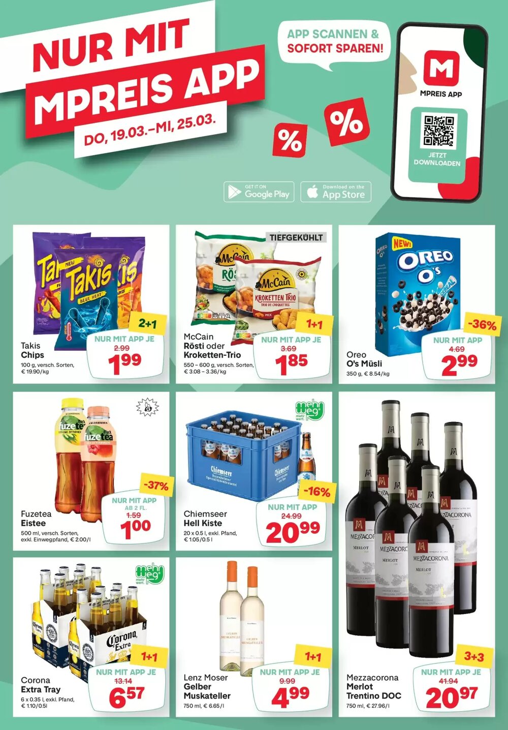 MPreis Flugblatt (ab 19.03.2026) - Angebote und Prospekt - Seite 14