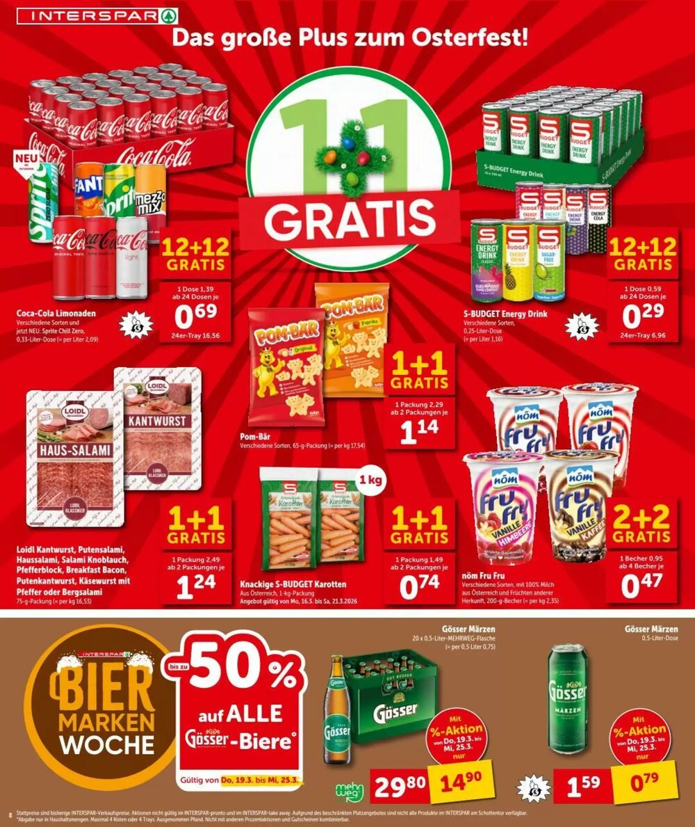 Interspar Flugblatt (ab 19.03.2026) - Angebote und Prospekt - Seite 8