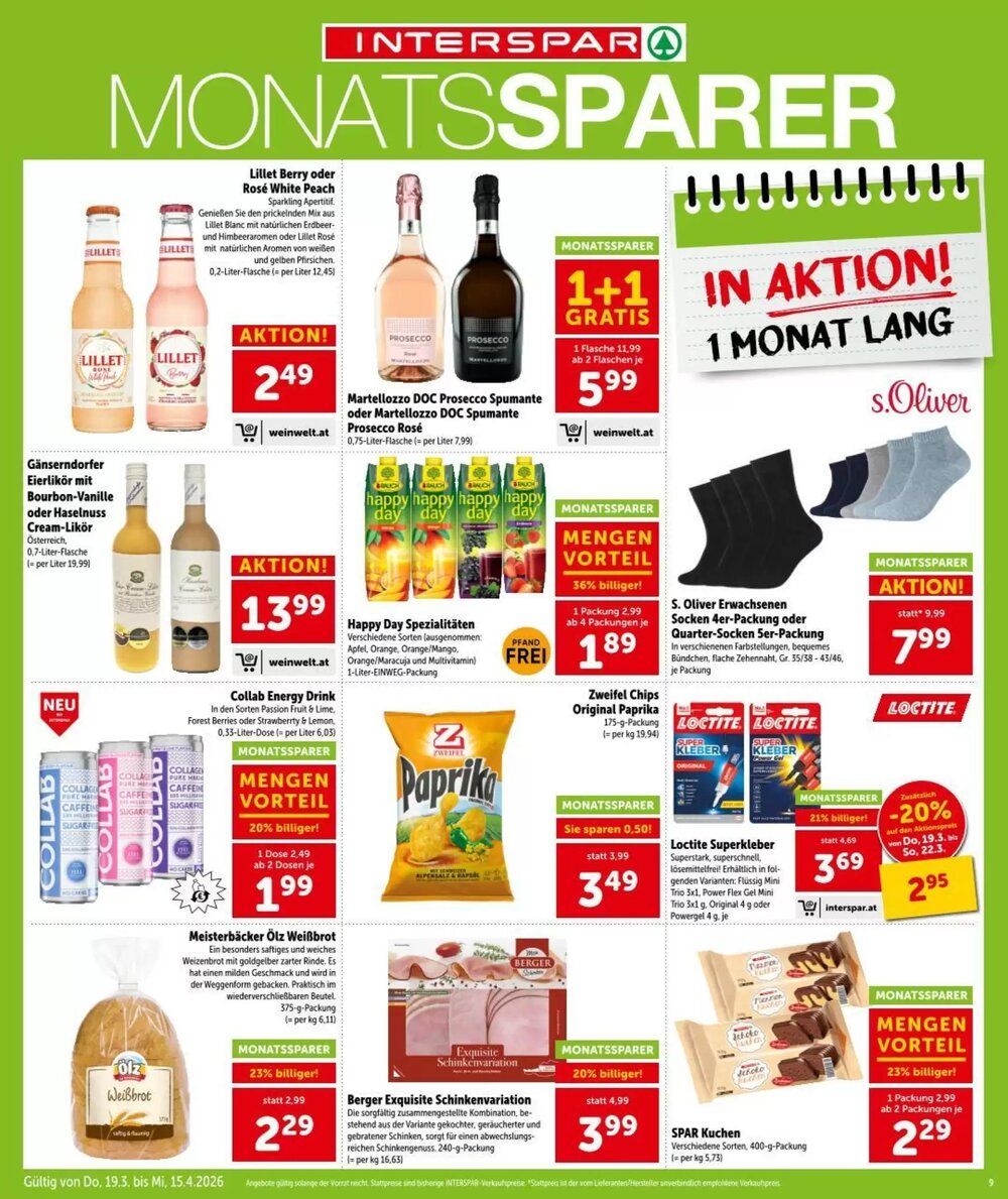 Interspar Flugblatt (ab 19.03.2026) - Angebote und Prospekt - Seite 9