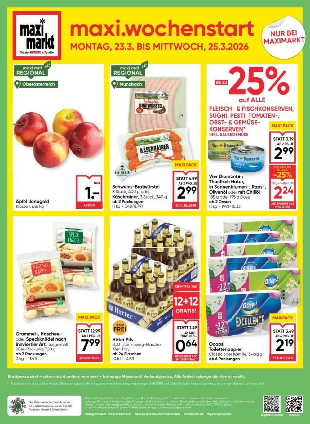 Maximarkt Flugblatt (ab 19.03.2026) - Angebote und Prospekt - Seite 24