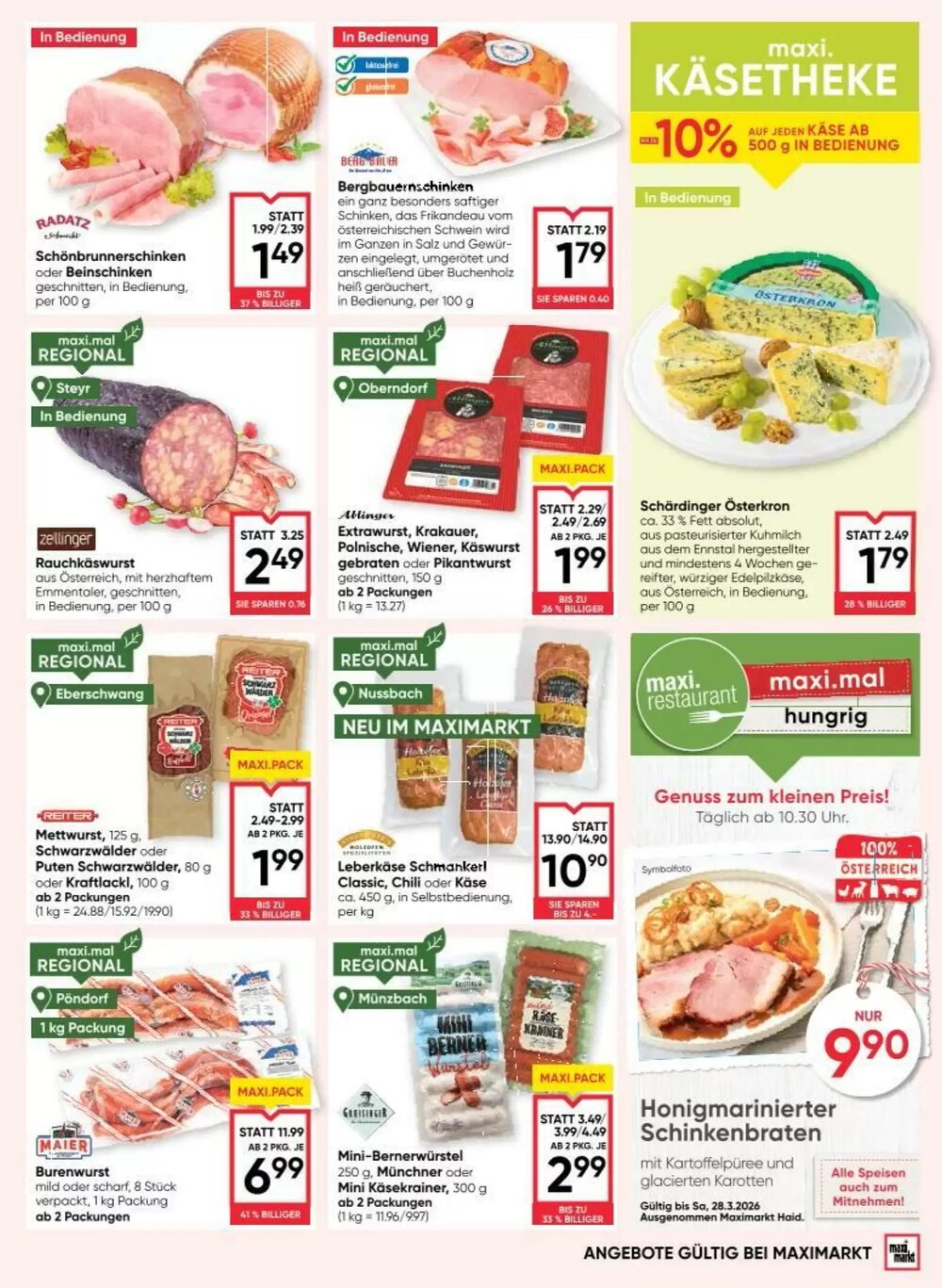 Maximarkt Flugblatt (ab 19.03.2026) - Angebote und Prospekt - Seite 9