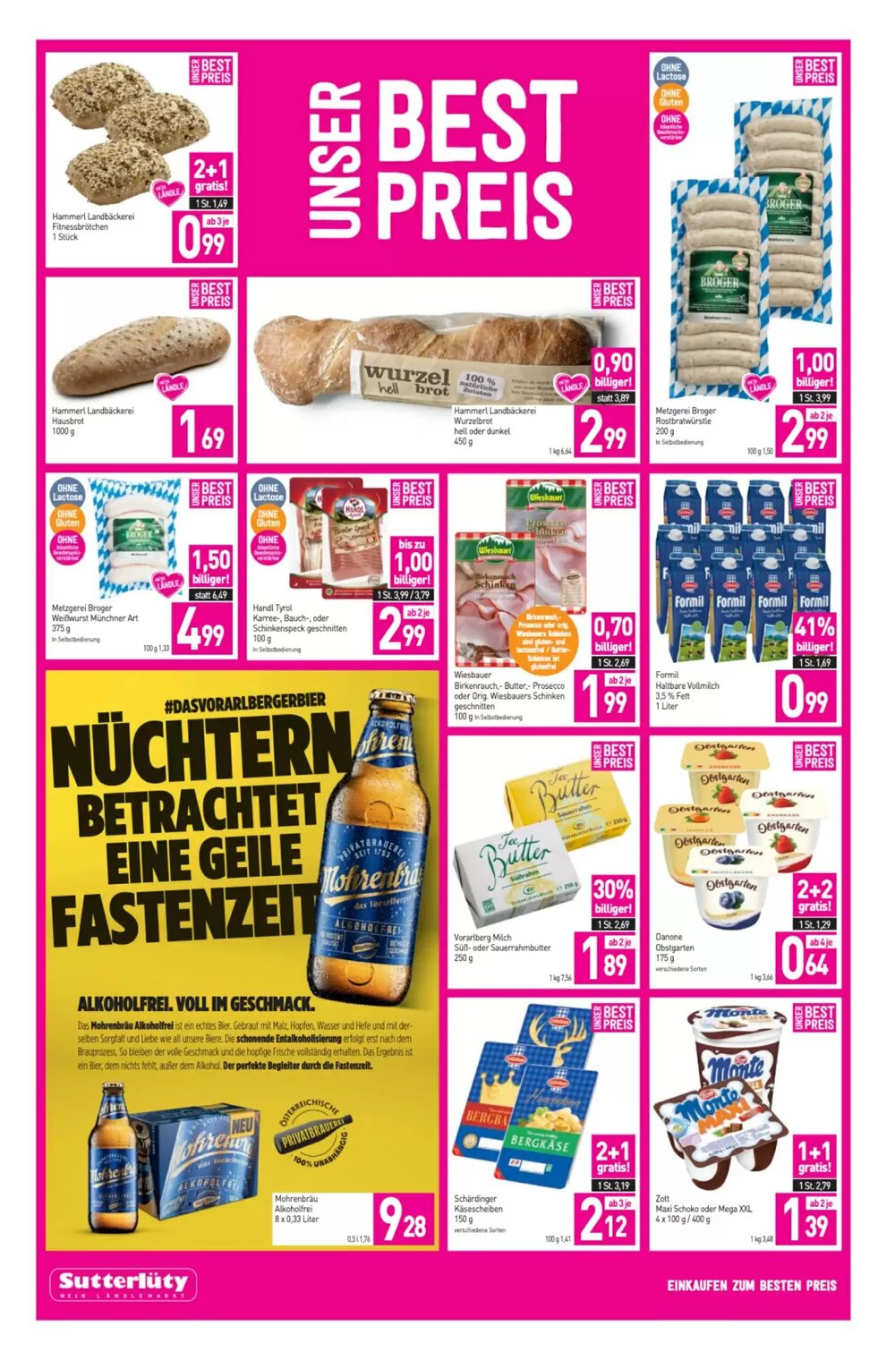 Sutterlüty Flugblatt (ab 19.03.2026) - Angebote und Prospekt - Seite 2