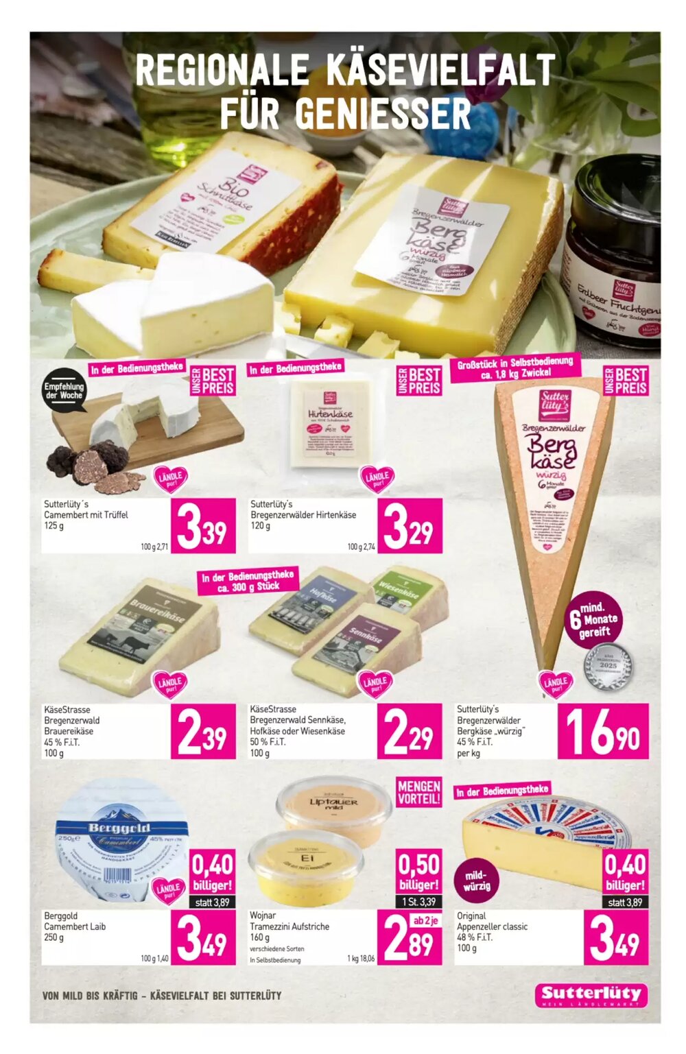 Sutterlüty Flugblatt (ab 19.03.2026) - Angebote und Prospekt - Seite 9