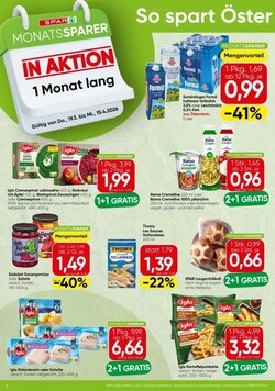 Spar Flugblatt (ab 19.03.2026) - Angebote und Prospekt