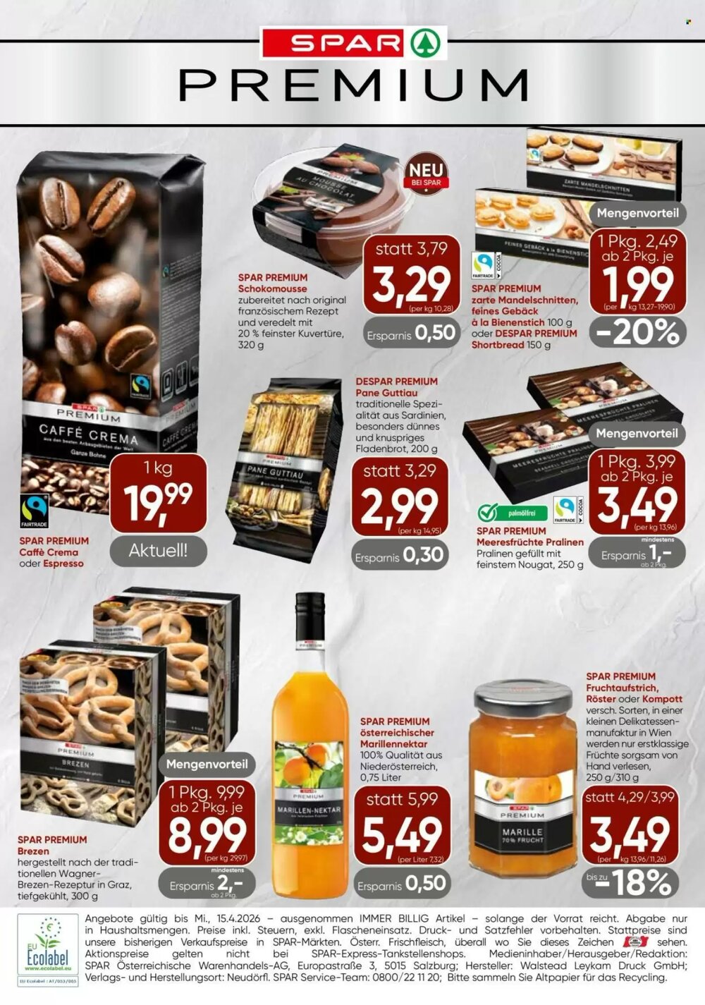 Eurospar Flugblatt (ab 19.03.2026) - Angebote und Prospekt - Seite 4
