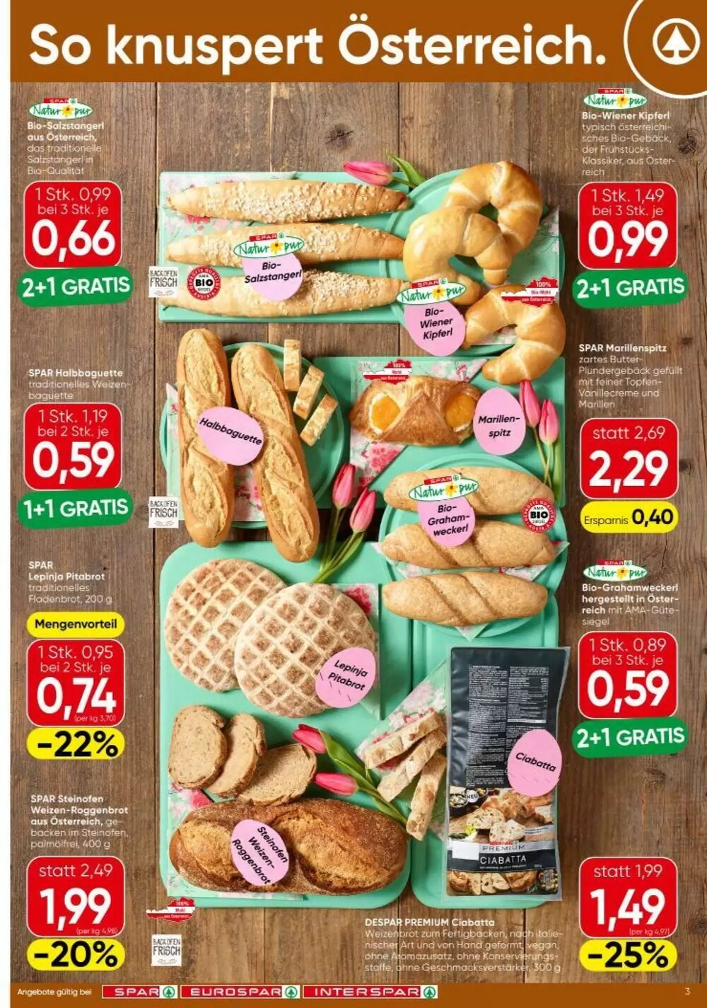 Spar Flugblatt (ab 19.03.2026) - Angebote und Prospekt - Seite 3