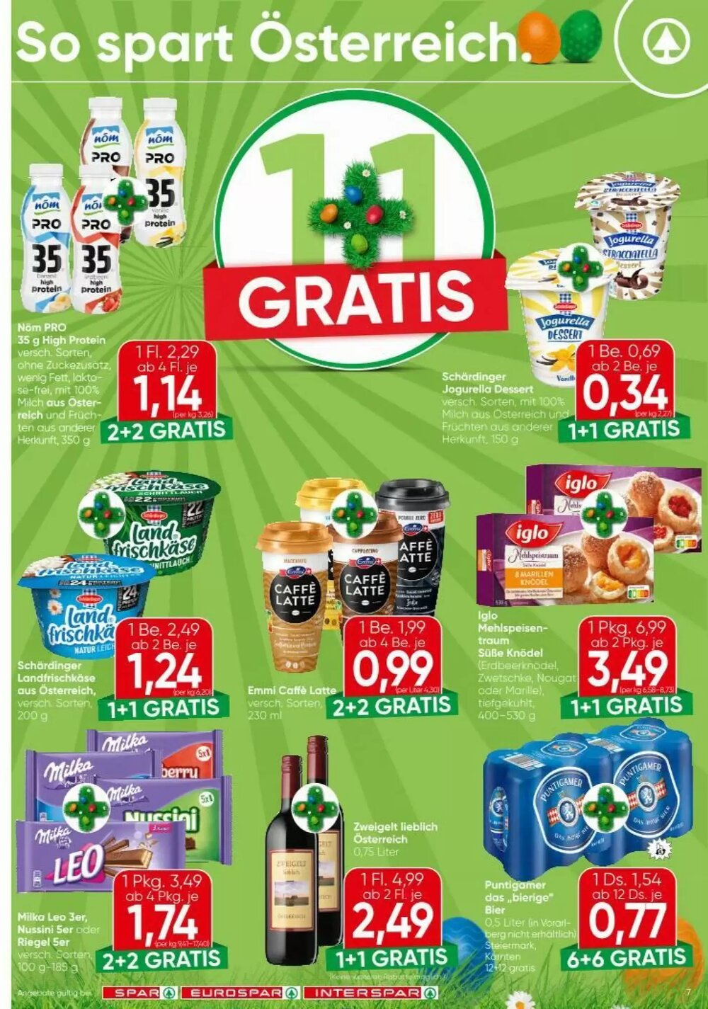 Spar Flugblatt (ab 19.03.2026) - Angebote und Prospekt - Seite 7
