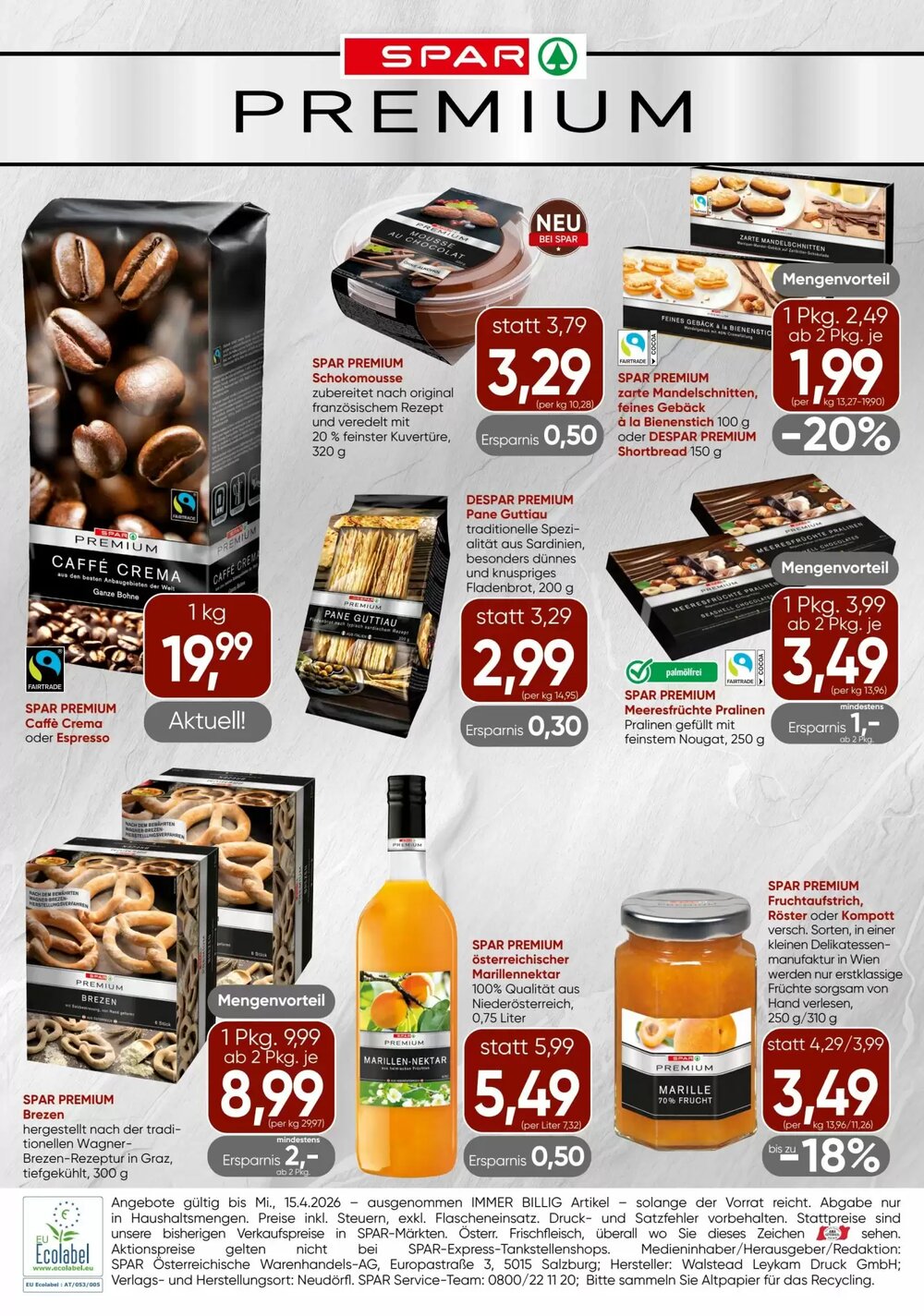 Spar Flugblatt (ab 19.03.2026) - Angebote und Prospekt - Seite 4