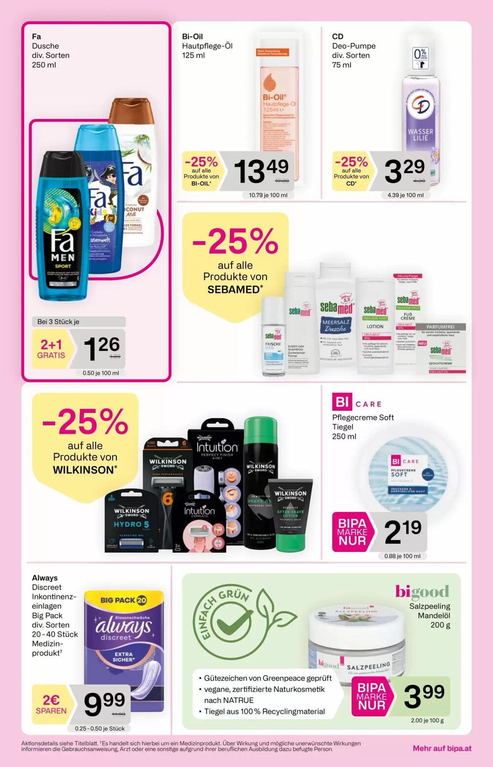 Bipa Flugblatt (ab 19.03.2026) - Angebote und Prospekt - Seite 8