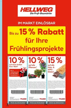 Hellweg Flugblatt (ab 19.03.2026) - Angebote und Prospekt