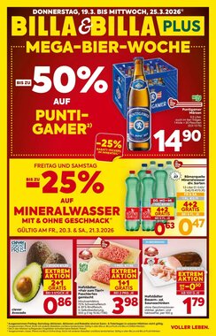 Billa Flugblatt (ab 19.03.2026) - Angebote und Prospekt