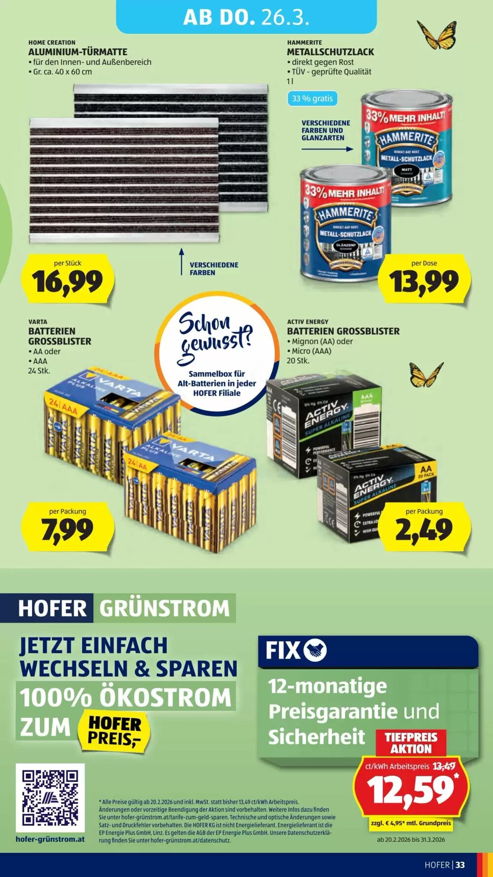 Hofer Flugblatt (ab 20.03.2026) - Angebote und Prospekt - Seite 41