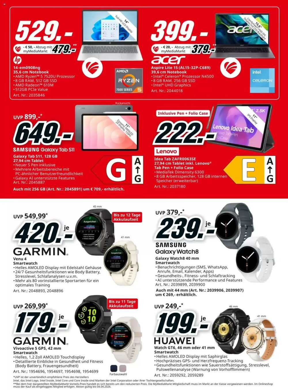 Media Markt Flugblatt (ab 22.03.2026) - Angebote und Prospekt - Seite 9
