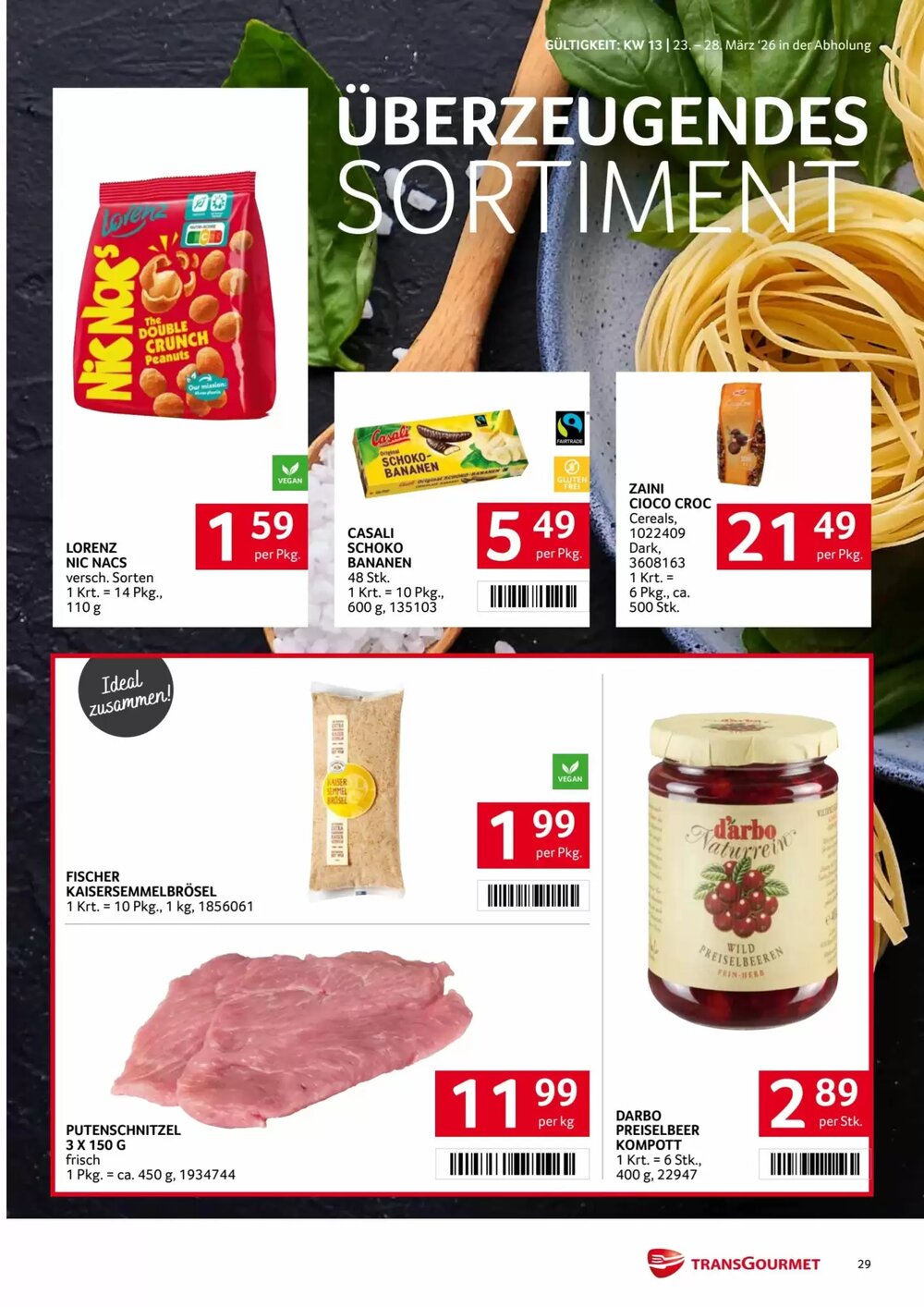 Transgourmet Flugblatt (ab 23.03.2026) - Angebote und Prospekt - Seite 29