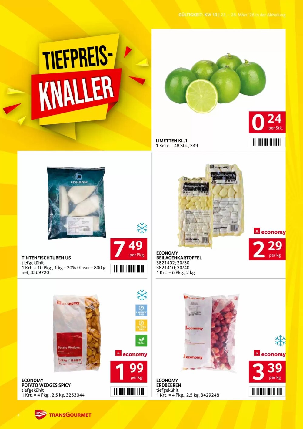 Transgourmet Flugblatt (ab 23.03.2026) - Angebote und Prospekt - Seite 4