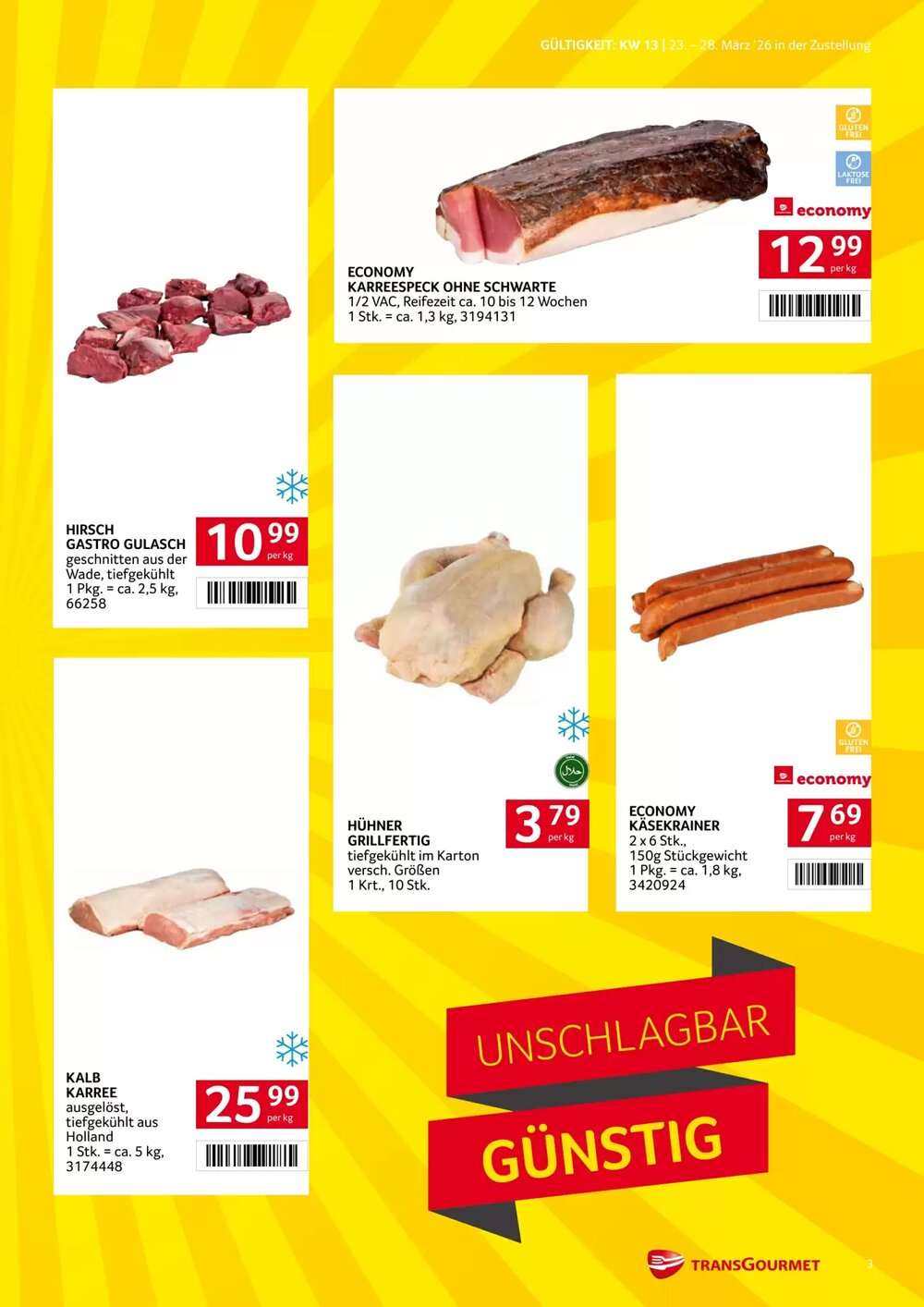 Transgourmet Flugblatt (ab 23.03.2026) - Angebote und Prospekt - Seite 3