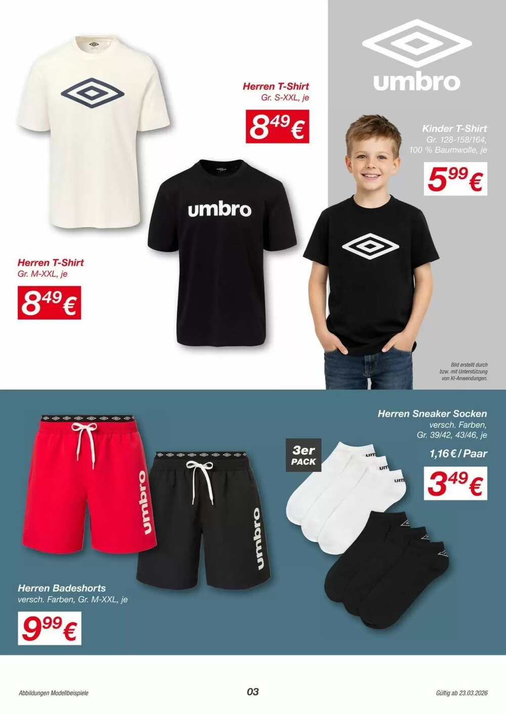 KiK Flugblatt (ab 23.03.2026) - Angebote und Prospekt - Seite 3