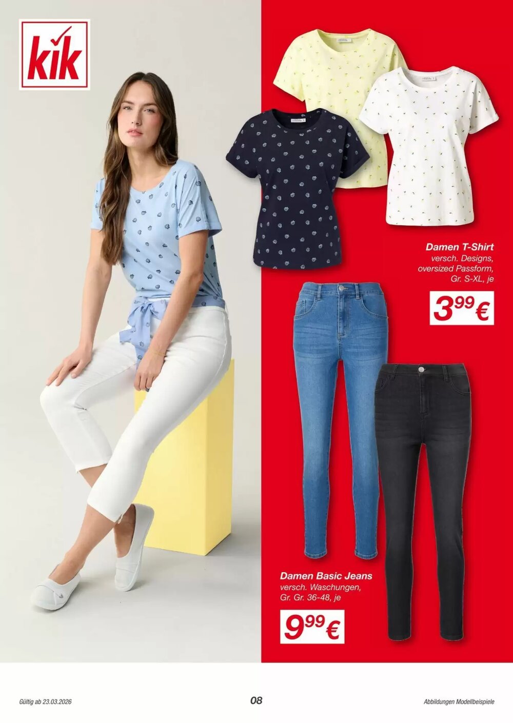 KiK Flugblatt (ab 23.03.2026) - Angebote und Prospekt - Seite 8