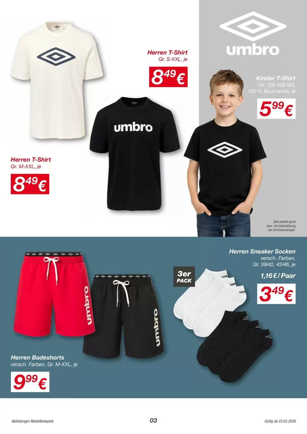 KiK Flugblatt (ab 23.03.2026) - Angebote und Prospekt - Seite 3