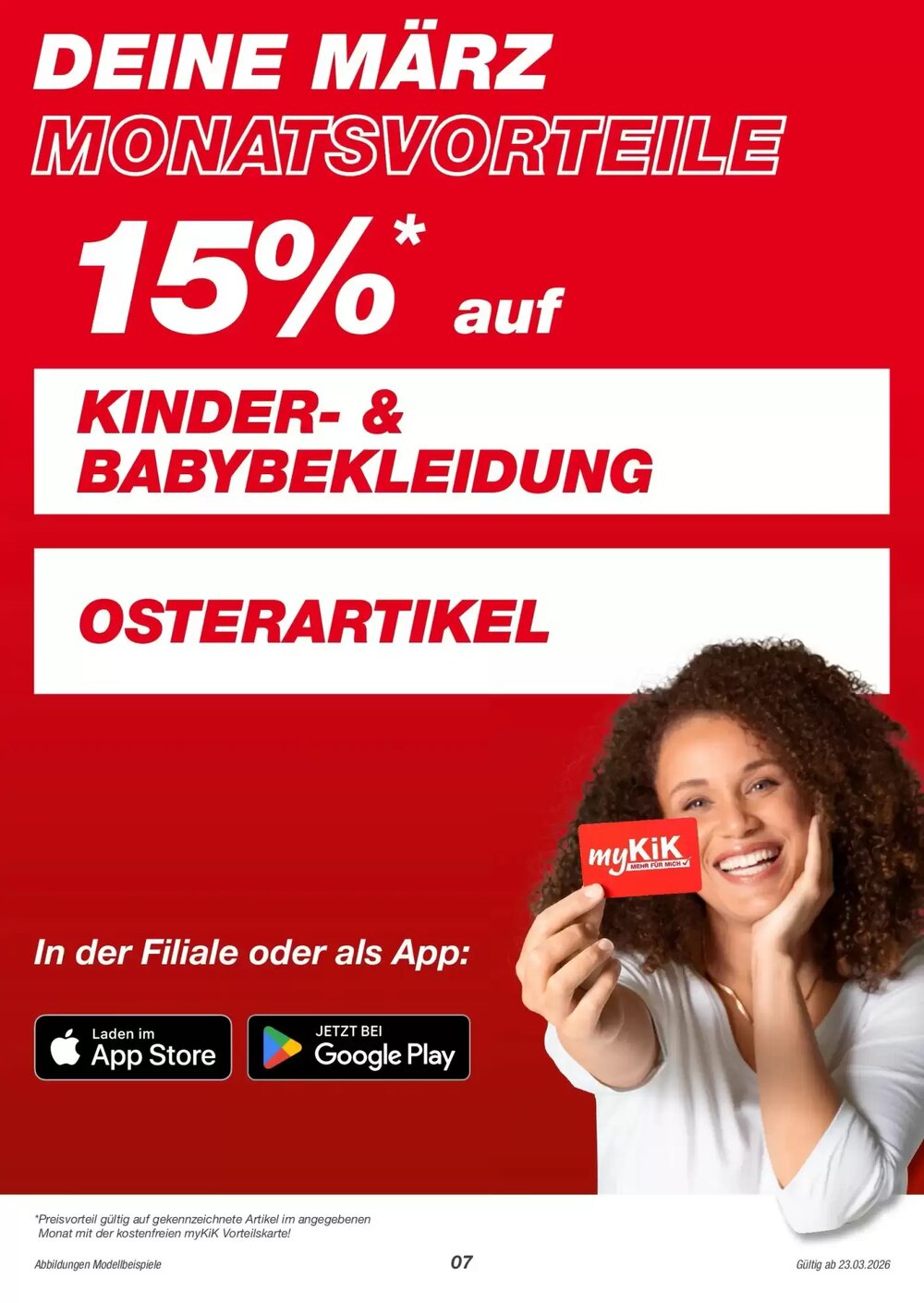KiK Flugblatt (ab 23.03.2026) - Angebote und Prospekt - Seite 7