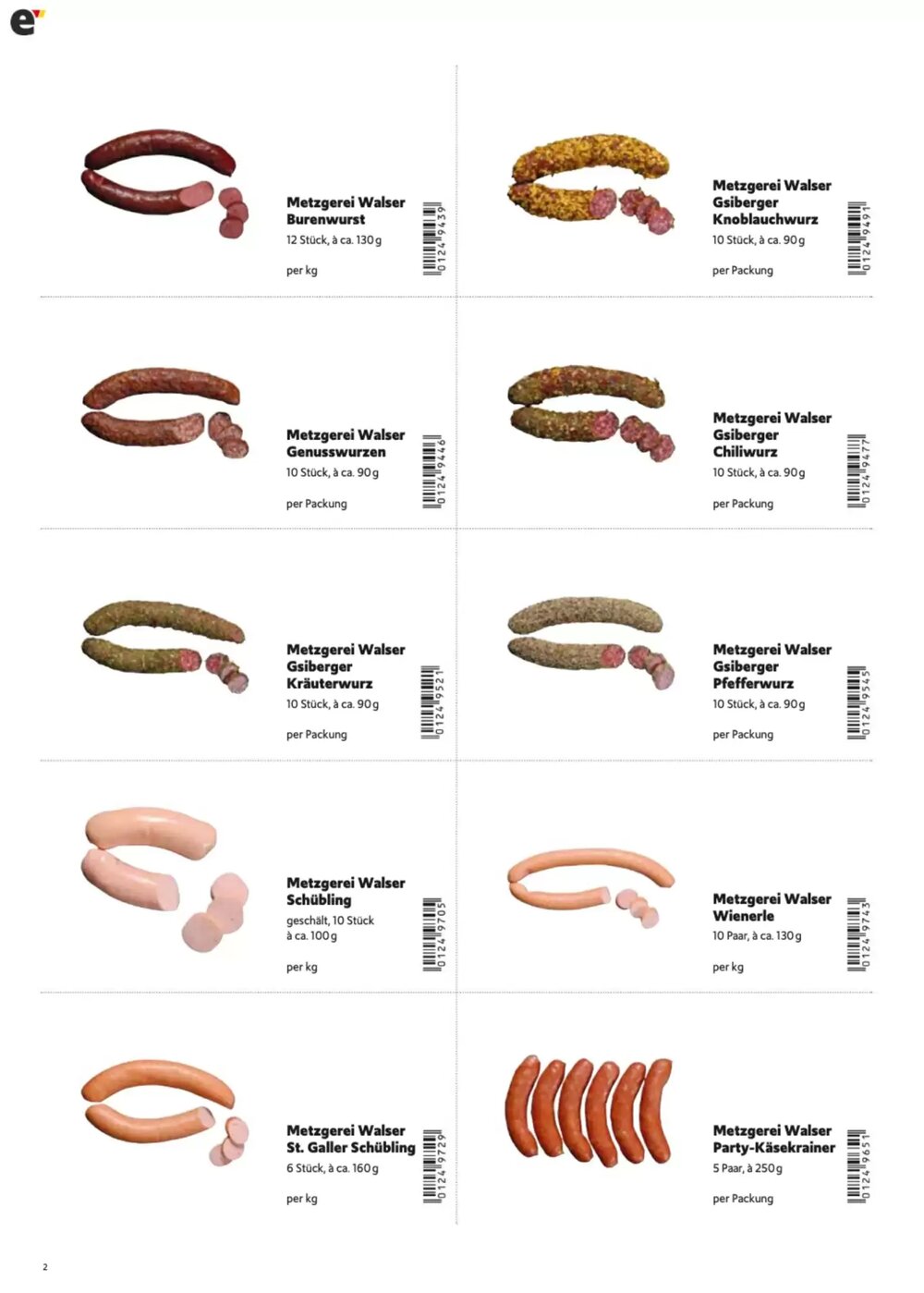 Eurogast Grissemann Flugblatt (ab 23.03.2026) - Angebote und Prospekt - Seite 2