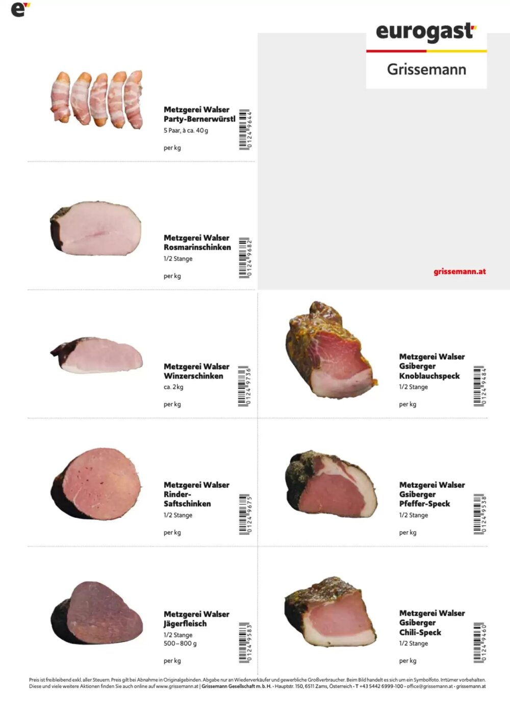 Eurogast Grissemann Flugblatt (ab 23.03.2026) - Angebote und Prospekt - Seite 4